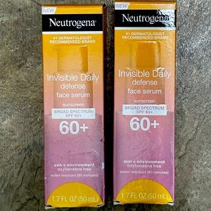 Neutrogena Invisible Daily Defense Face Serum, with Sunscreen spf 60+